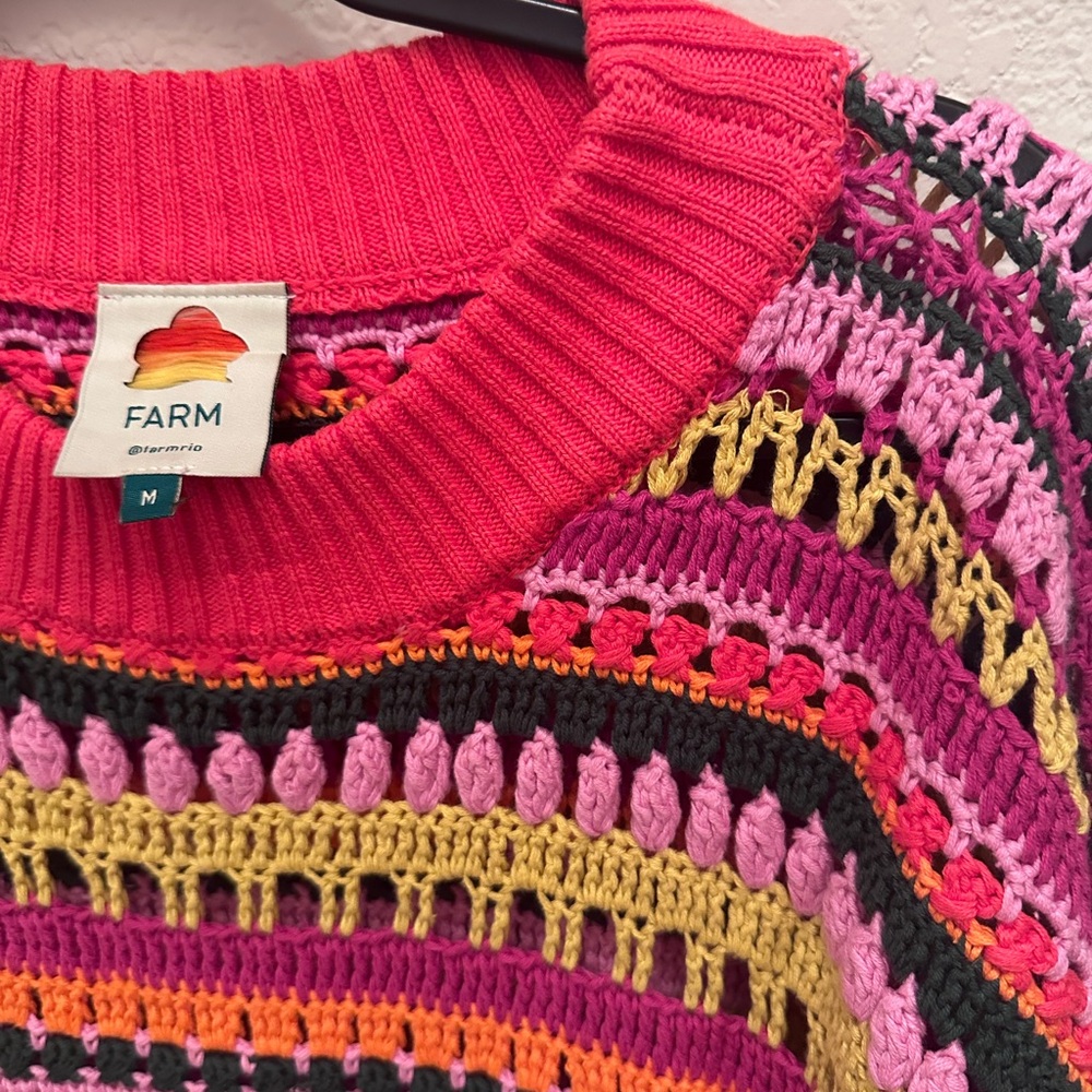 FARM Rio Multicolor Knit Sweater - Picture 2 of 2